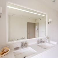 Spiegel Gliss Design Decora Horizontaal Standaard LED Verlichting 60cm En Spiegelverwarming - thumbnail