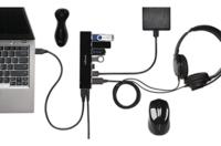 Kensington USB 3.0 7-Poorten Hub, Overdrachtsnelheden Tot 5 Gbps - 3 Ampsère Om Smartphones En Tablets Snel Op Te Laden, Plug & Play-Installatie, Compatible Met HP, Dell, Windows, Macbook, K39123EU - thumbnail