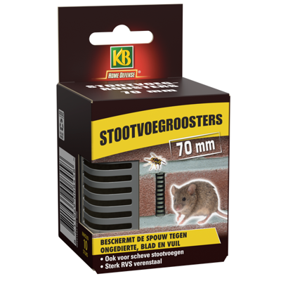 Home defense stootvoegrooster 70 mm 10 stuks