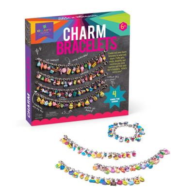 Craft Tastic Diy Puffy Charm Bracelets