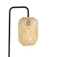 QAZQA Oosterse vloerlamp bamboe - Yvonne - thumbnail