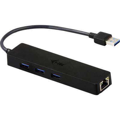 i-tec USB-Hub Netwerkadapter USB-A 3.2 Gen 1