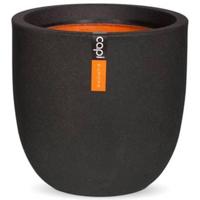 Capi Pot Bol 35x34 cm - Zwart - thumbnail