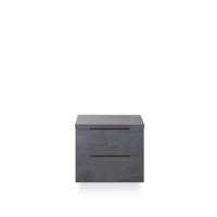 Seville Badmeubelset 60 cm - Wastafel Blad Beton Antraciet Edge greep - thumbnail