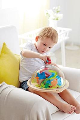 Hape bol met magnetisch doolhof sunney valley dome