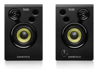 Hercules DJMonitor 32 Actieve studio monitor 7.6 cm 3 inch 30 W 1 paar - thumbnail