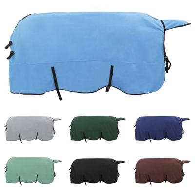 VidaXL Paardendeken volledige aqua polyester