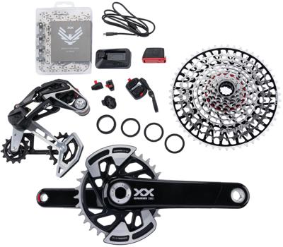 Sram groepset groepset xx eagle axs pm 165 t-type gs-xx-e-d1 vermogensmeter - 299051 Sram groepset groepset xx eagle axs pm 165 t-type gs-xx-e-d1 vermogensmeter - 299051