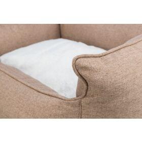 TRIXIE Farello bed, bruin/wit, 60 x 50 cm