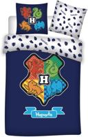 Harry Potter Dekbedovertrek - Hogwarts icons- 140 x 200 cm - thumbnail