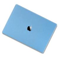 Lunso MacBook Air 13 inch M1 (2020) cover hoes - case - Sand Light Blue - thumbnail