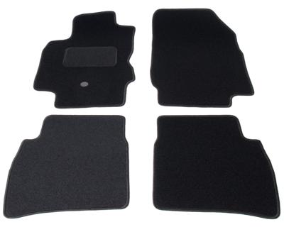 Automatten op maat - zwart stof - Nissan Note 2004-2013
