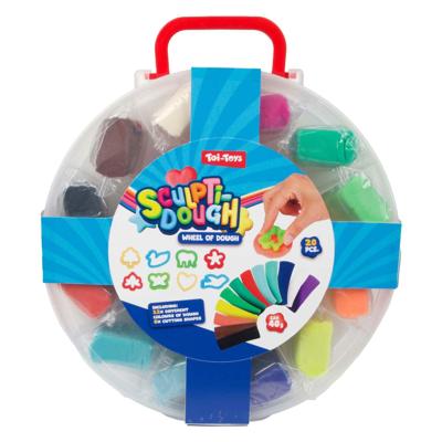 Toi-Toys sculptidough kleiset 20-delig
