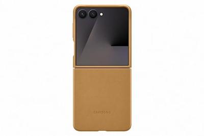 Samsung Kindsuit Case voor Samsung Galaxy Z Flip7 5G Telefoonhoesje Bruin - thumbnail