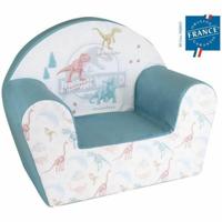 FUN HOUSE JURASSIC WORLD Dinosaurus clubstoel - B.52 x D.33 x H.42 cm - Voor kinderen Gegarandeerd Franse oorsprong - thumbnail