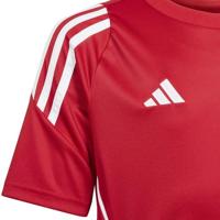 adidas Tiro 24 Voetbalshirt Kids Rood Wit - thumbnail