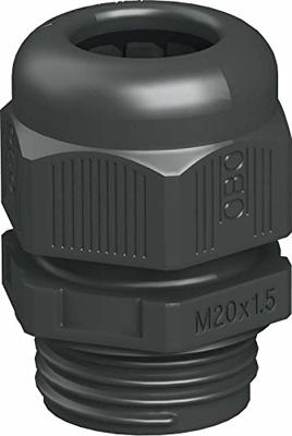 OBO Bettermann 2022891 Wartel 1.5 mm Kunststof, PA Zwart 1 stuk(s) OBO Bettermann 2022891 Wartel 1.5 mm Kunststof, PA Zwart 1 stuk(s)