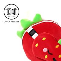 Relaxeazzz Elidi de Aardbei Foodiemals Reiskussen & Slaapmasker - thumbnail