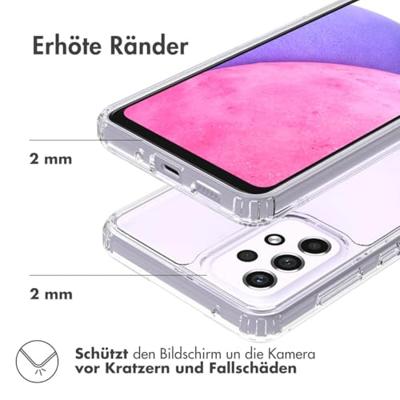 Accezz Xtreme Impact voor Samsung Galaxy A33 Telefoonhoesje Transparant Accezz Xtreme Impact voor Samsung Galaxy A33 Telefoonhoesje Transparant
