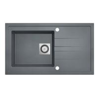 Inbouw Spoelbak Uitstortgootsteen Van Marcke Go Molto 86x50 cm Polyester Beton Grijs Go by Van Marcke - thumbnail