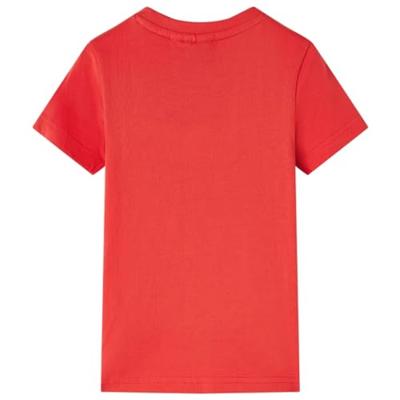 Kindershirt dinosaurusprint 128 rood Kindershirt dinosaurusprint 128 rood