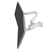 Ergotron LX Dual Arm Side by Side Desk Mount Monitor-tafelbeugel Aantal monteerbare displays: 2 Display(s) 38,1 cm (15) - 68,6 cm (27) Wit In hoogte - thumbnail