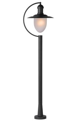 Lucide ARUBA - Lantaarnpaal - Ø 25 cm - 1xE27 - IP44 - Zwart Lucide ARUBA - Lantaarnpaal - Ø 25 cm - 1xE27 - IP44 - Zwart