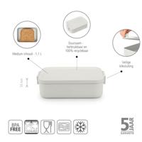 Brabantia Make & Take lunchbox medium, kunststof light grey - thumbnail