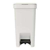 Brabantia stepup pedaalemmer 10 liter light grey - thumbnail