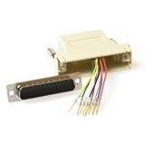 ACT TD25F8 Mountable Heavy Duty Adapter RJ-45 Female | 25 D-Sub female - thumbnail