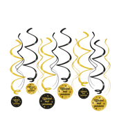 Classy Party Swirls Pensioen (12st) - thumbnail