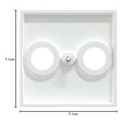 Merten MEG4122-0325 Afdekking System M Wit 1 stuk(s) - thumbnail