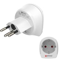 Hama Reisadapter Type J 3-Polig voor Zwitserland en Liechtenstein Wit - thumbnail
