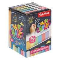 Toi-Toys Schoolbordkrijt, 36st. - thumbnail
