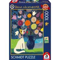 Disney Chat Blanc Puzzel 1000 Stukjes - thumbnail