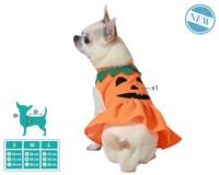 Kostuum voor honden Pompoen Maat S - thumbnail