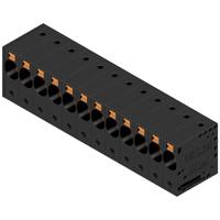 Weidmüller 2500550000 Veerkrachtklemblok 16 mm² Aantal polen 12 Zwart 10 stuk(s) - thumbnail