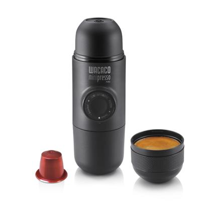 Wacaco Minipresso Draagbare Espresso-capsule Machine Zwart