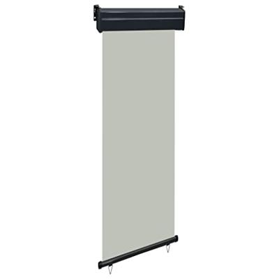 Balkonscherm 65x250 cm grijs