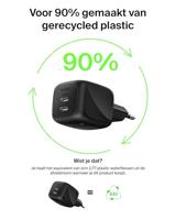 Oplader Belkin WCH019KQBK Zwart 50 W - thumbnail