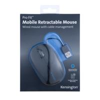 Kensington Pro Fit mobiele intrekbare muis, zwart - thumbnail