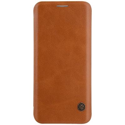NILLKIN voor Galaxy S9 PLUS Crazy Horse textuur horizontale Flip lederen draagtas met Card Slot(Brown)