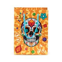 Dia de los Muertos Mexicaans Doodshoofd - Cadeautasje Medium - thumbnail