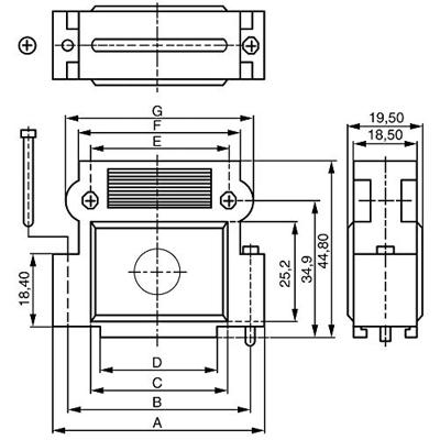 BKL Electronic 10120249 10120249 D-sub behuizing Aantal polen: 25 Kunststof, gemetalliseerd 180 ° Zilver 1 stuk(s) BKL Electronic 10120249 10120249 D-sub behuizing Aantal polen: 25 Kunststof, gemetalliseerd 180 ° Zilver 1 stuk(s)