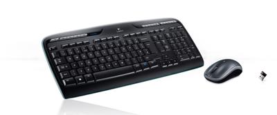 Logitech MK330 desktop zwart