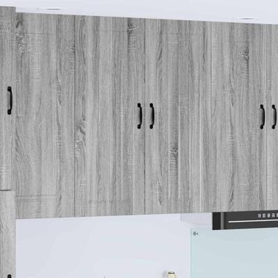 Keukenkast aan de muur met plank Grijs Sonoma 80 x 31 x 100 cm Keukenkast aan de muur met plank Grijs Sonoma 80 x 31 x 100 cm