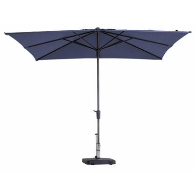 Parasol Syros Luxe Vierkant 280x280cm - Saffier Blauw