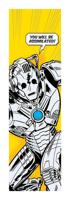 Kunstdruk Doctor Who - Comic Cyberman 33x95cm - thumbnail