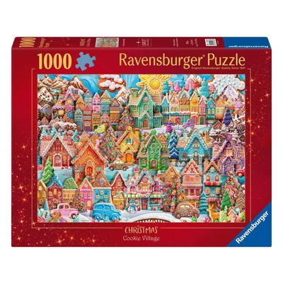 Ravensburger puzzel Christmas Cookie Village 1000 stukjes