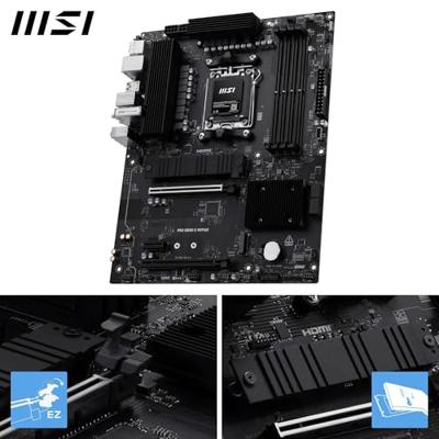 MSI 7E80-002R Moederbord Socket AMD AM5 Vormfactor ATX Moederbord chipset AMD® B850